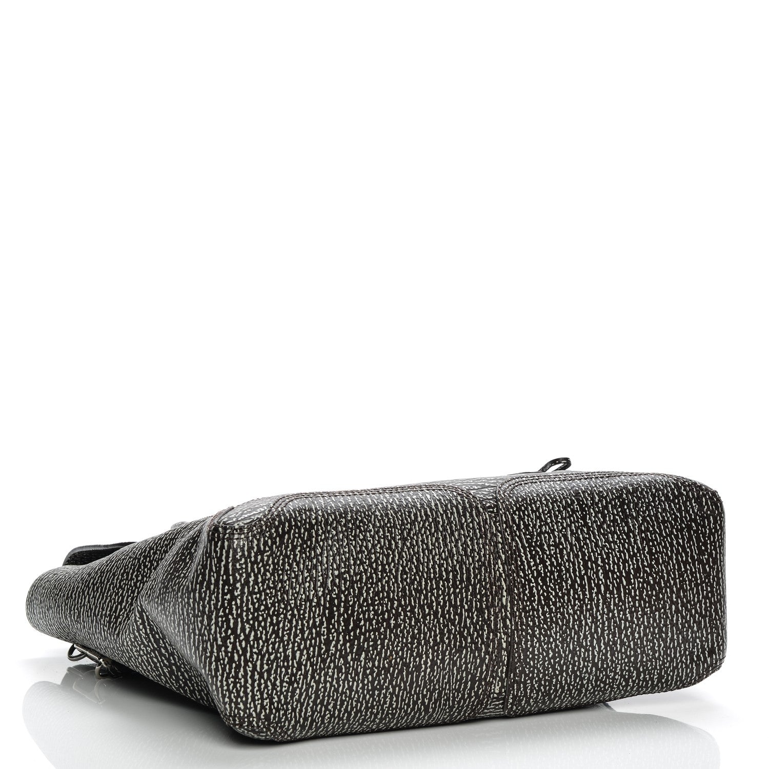 3.1 Phillip Lim 3.1 Textured Calfskin Medium Pashli Satchel Brown White 4 of 7