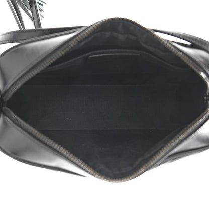 Saint Laurent Calfskin Matelasse Monogram Lou Camera Bag Black 7 of 10