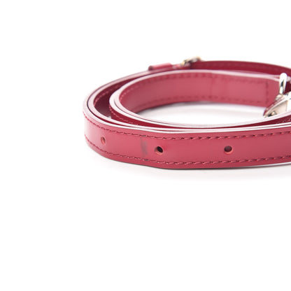 Louis Vuitton Calfskin 15mm Adjustable Shoulder Strap Fuchsia 4 of 5