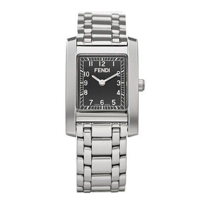 Fendi Stainless Steel 22mm Quartz Watch Black 1 of 4