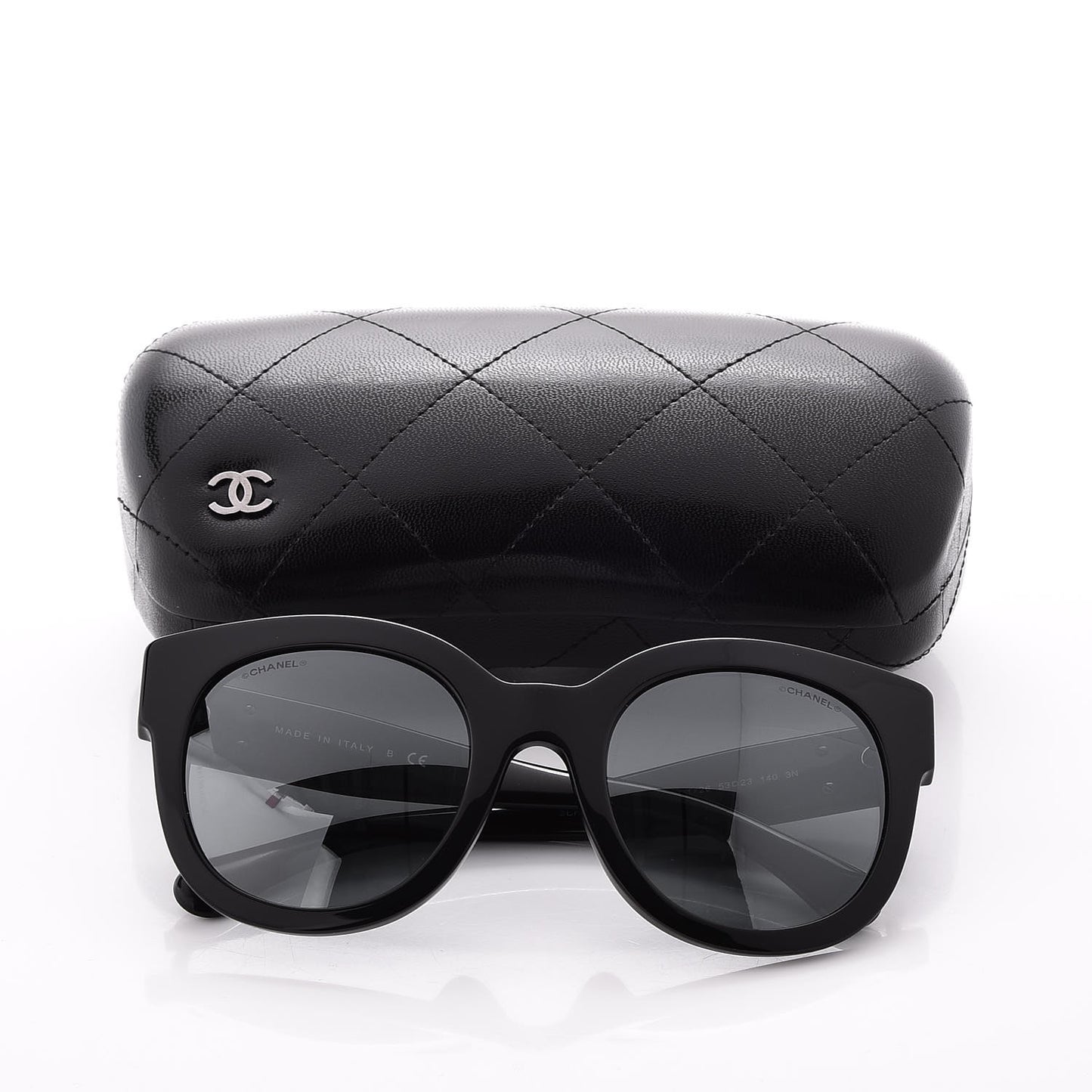 Acetate Butterfly Signature CC Sunglasses 5358 Black
