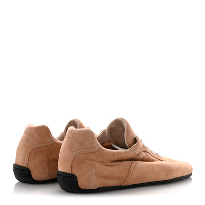 Hermes Suede Goatskin Master Sneakers 39 Beige Perlino 5 of 9