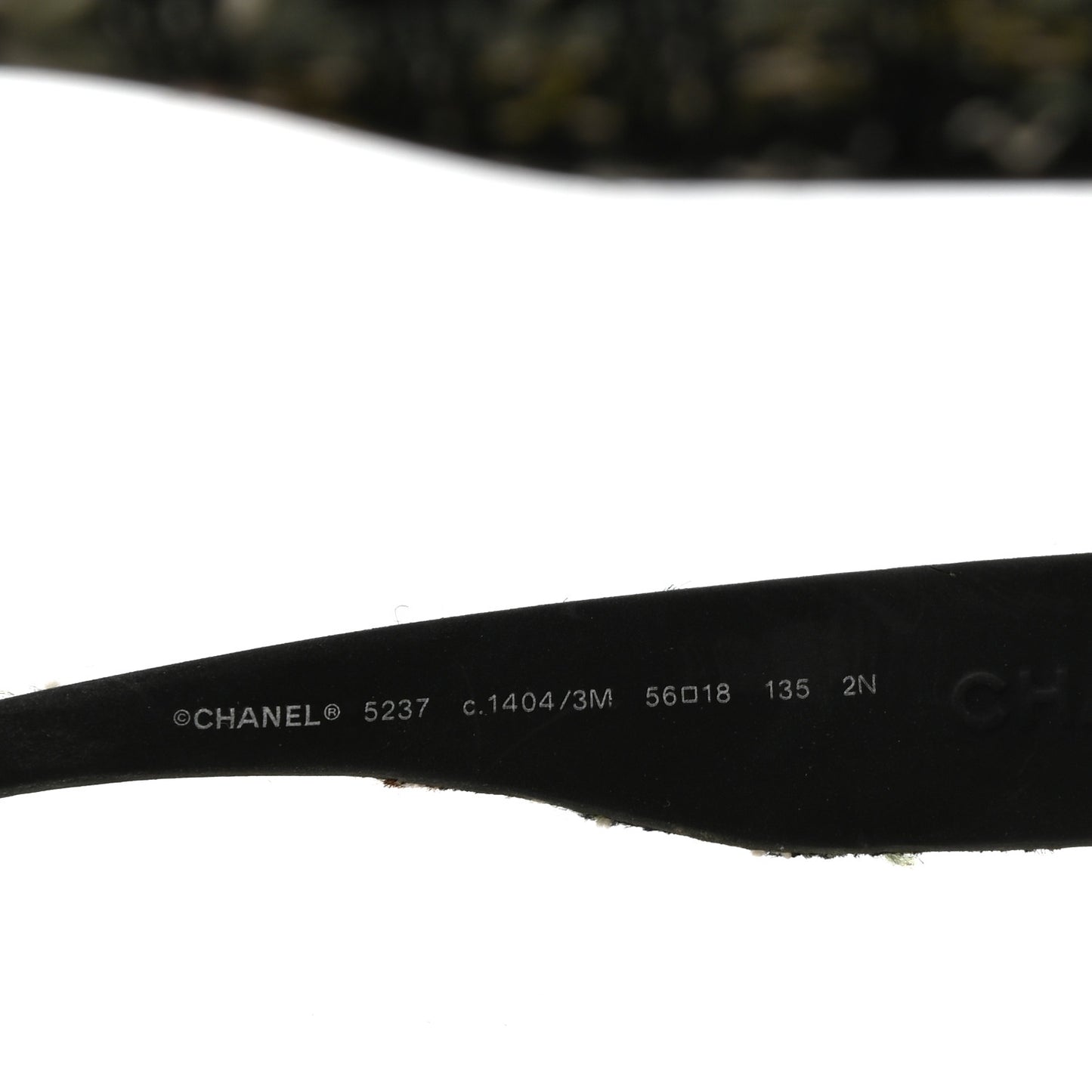 Tweed Boy CC Sunglasses 5237 Black