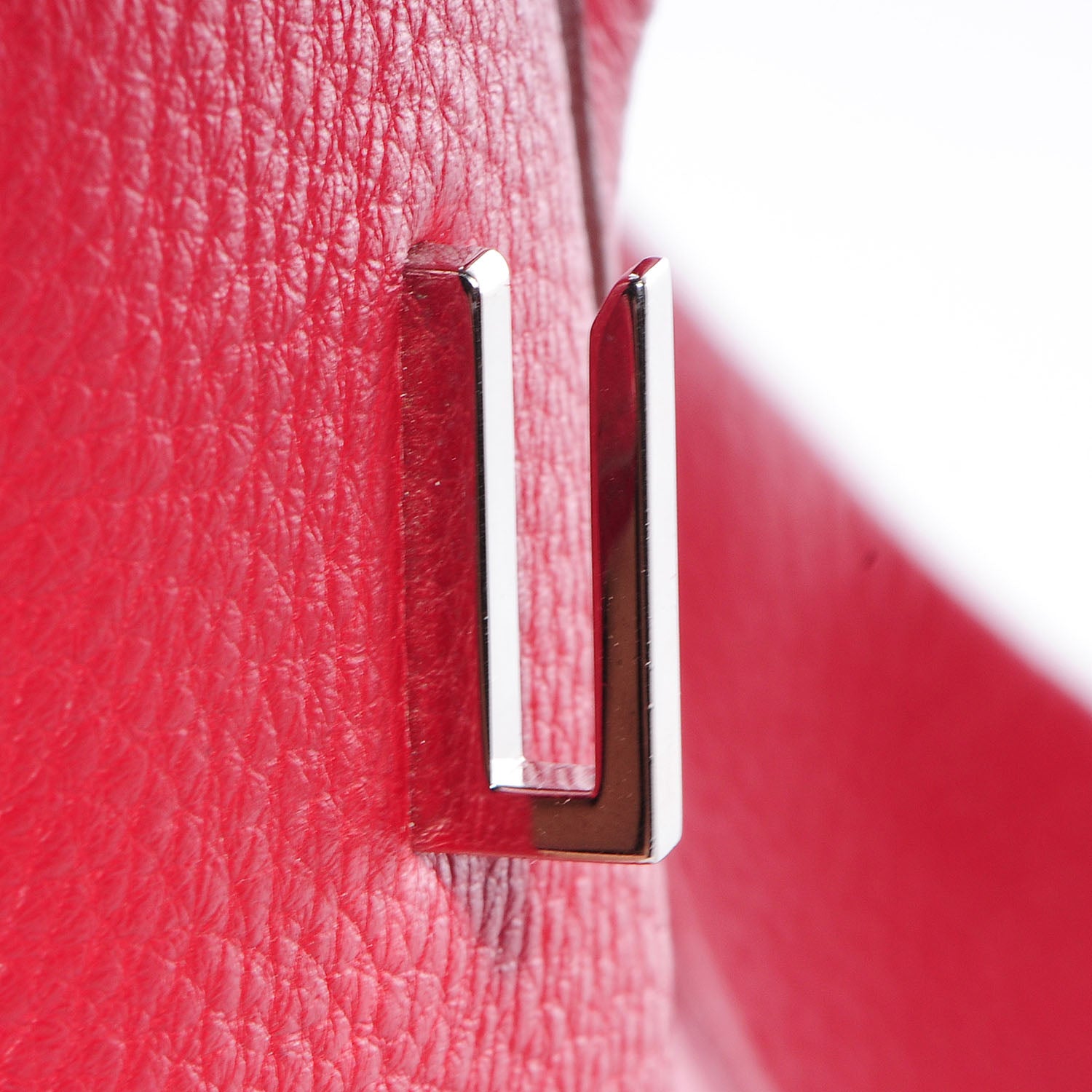 Hermes Taurillon Clemence Birkin 40 Rouge Garance 17 of 32