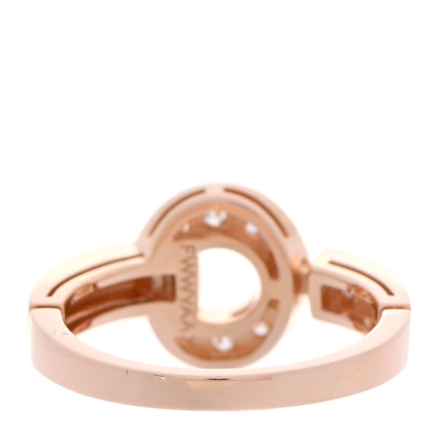 Bulgari 18K Rose Gold Diamond BVLGARI BVLGARI Ring 52 6 3 of 5