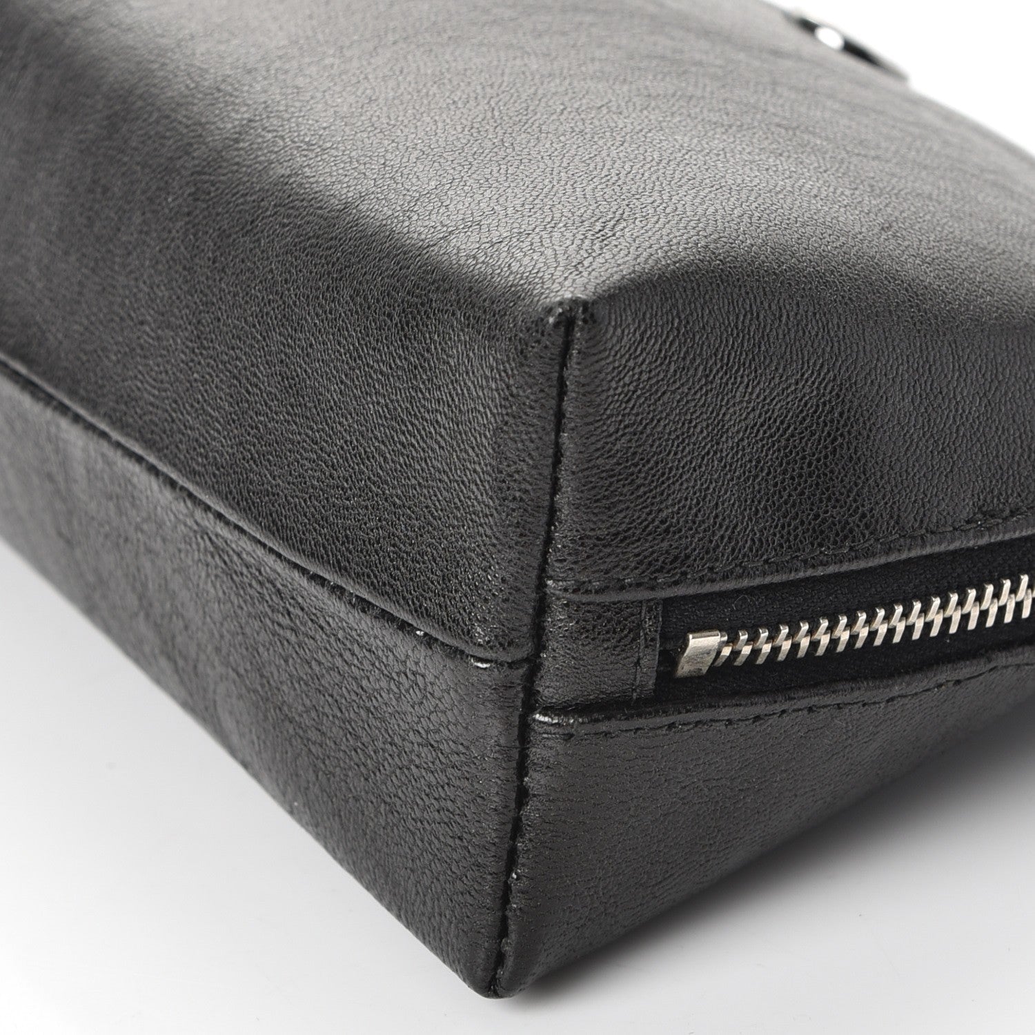 Chanel Calfskin Vanity Cosmetic Case Black 9 of 10