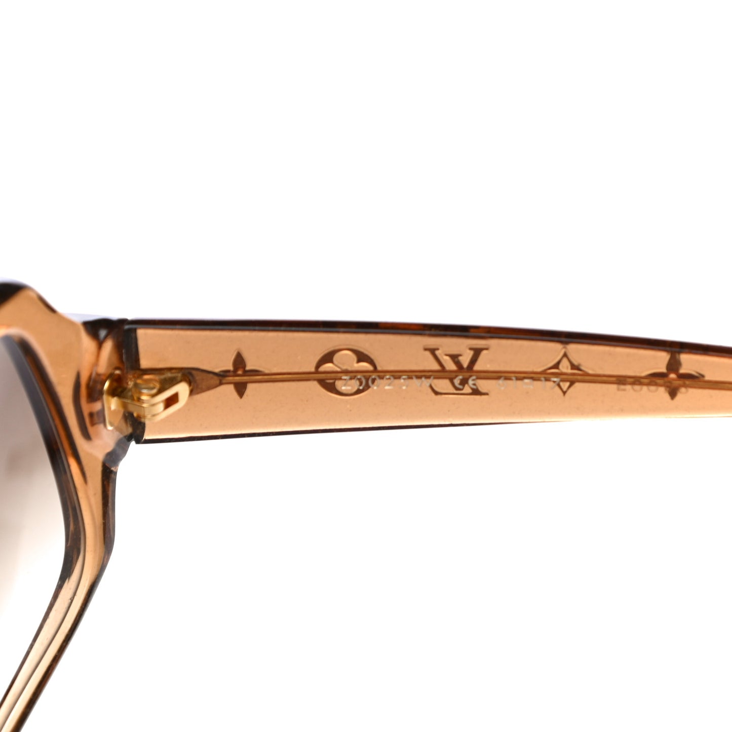 Acetate Obsession Carre Sunglasses Z0025W Glitter Honey