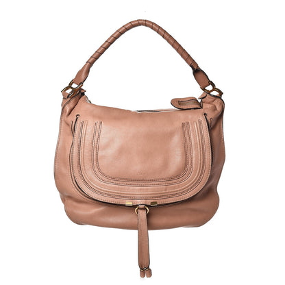 Chloe Calfskin Large Marcie Hobo Nude 1 of 14