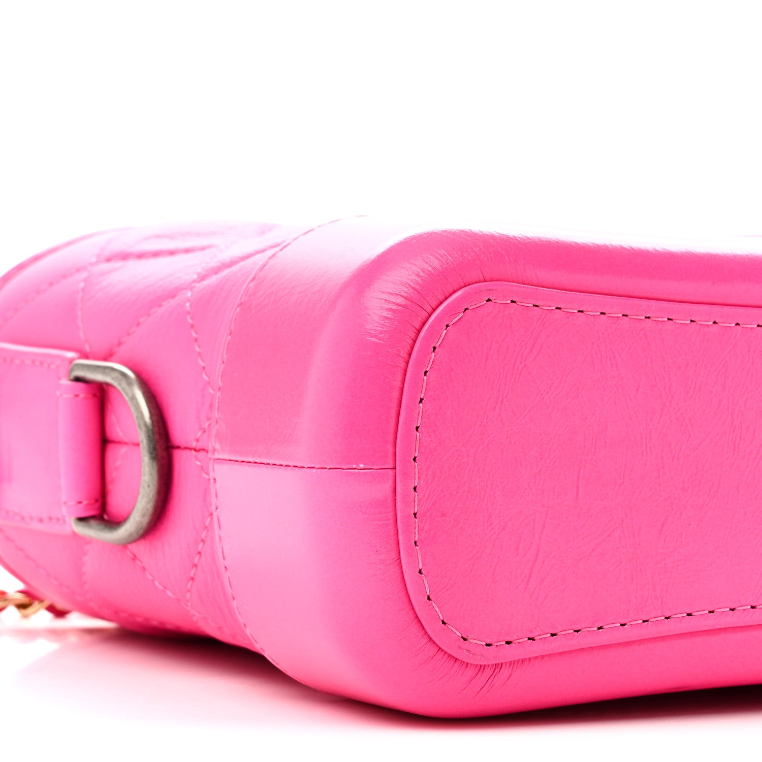 Chanel Goatskin Quilted Small Gabrielle Hobo Pink 9 of 10