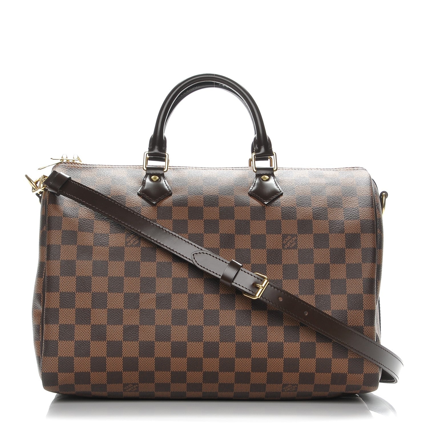Louis Vuitton Damier Ebene Speedy Bandouliere 35 1 of 9