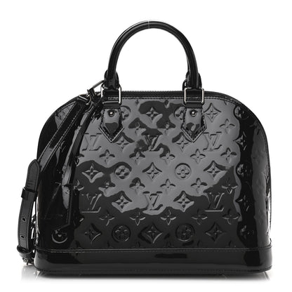 Louis Vuitton Vernis Alma PM Noir Magnetique 1 of 11