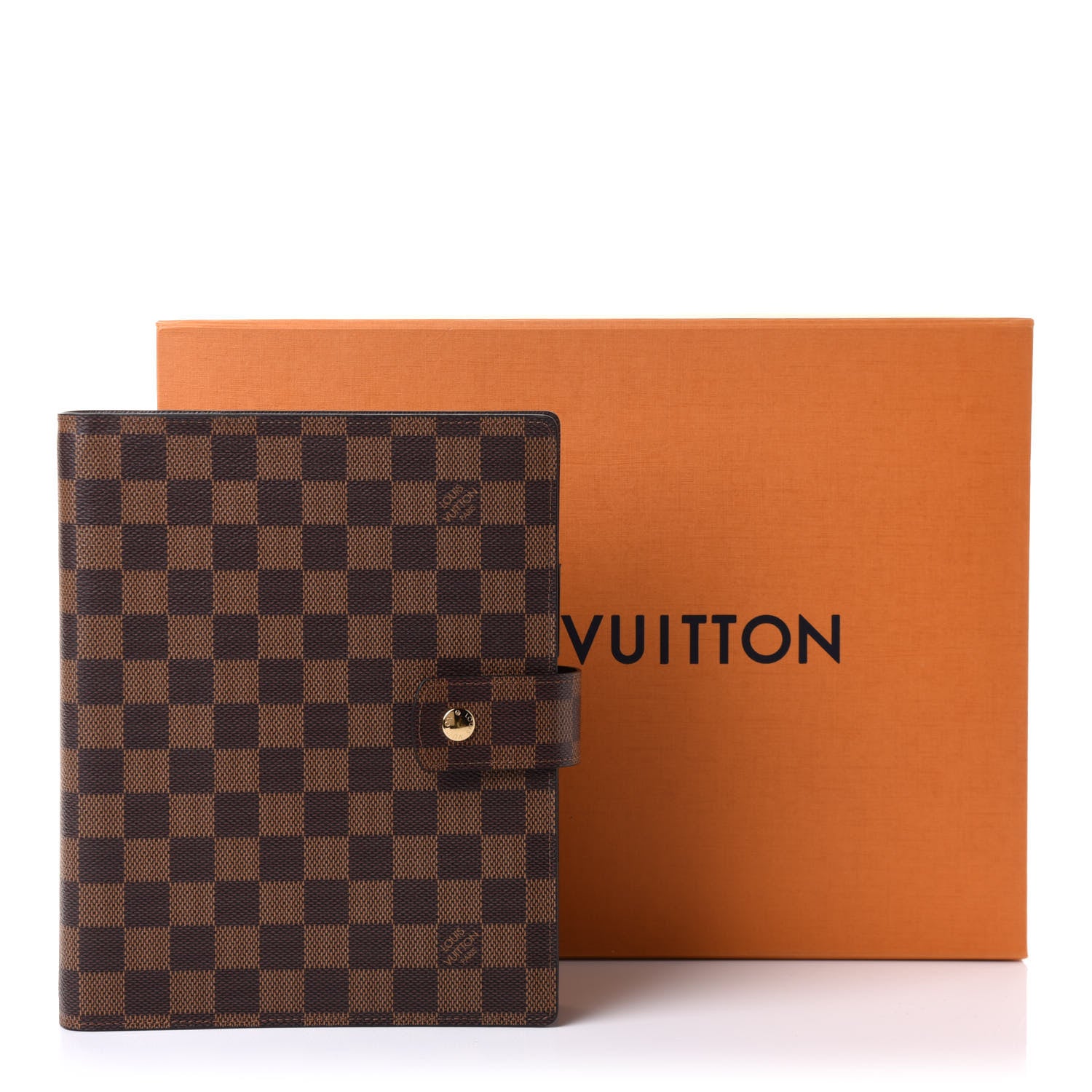Louis Vuitton Damier Ebene Large Ring Agenda Cover 9 of 9