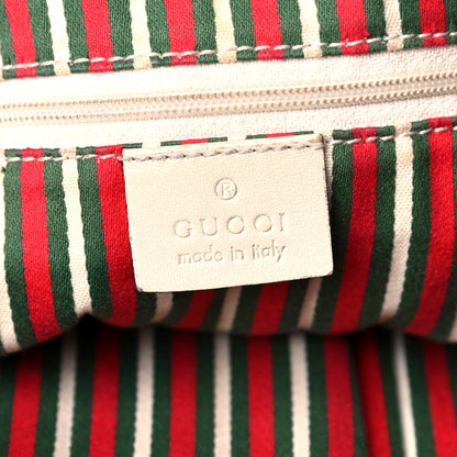 Gucci Monogram Medium New Britt Hobo Off White 6 of 22