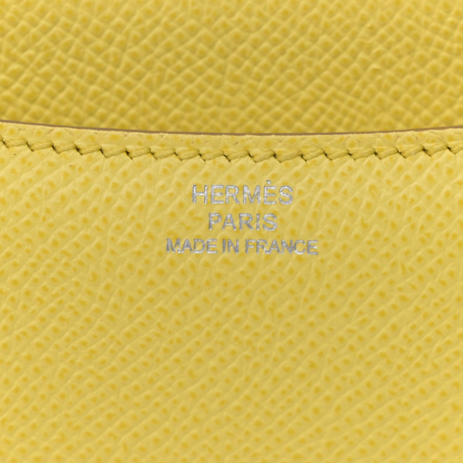 Hermes Epsom Constance 18 Lime 6 of 17