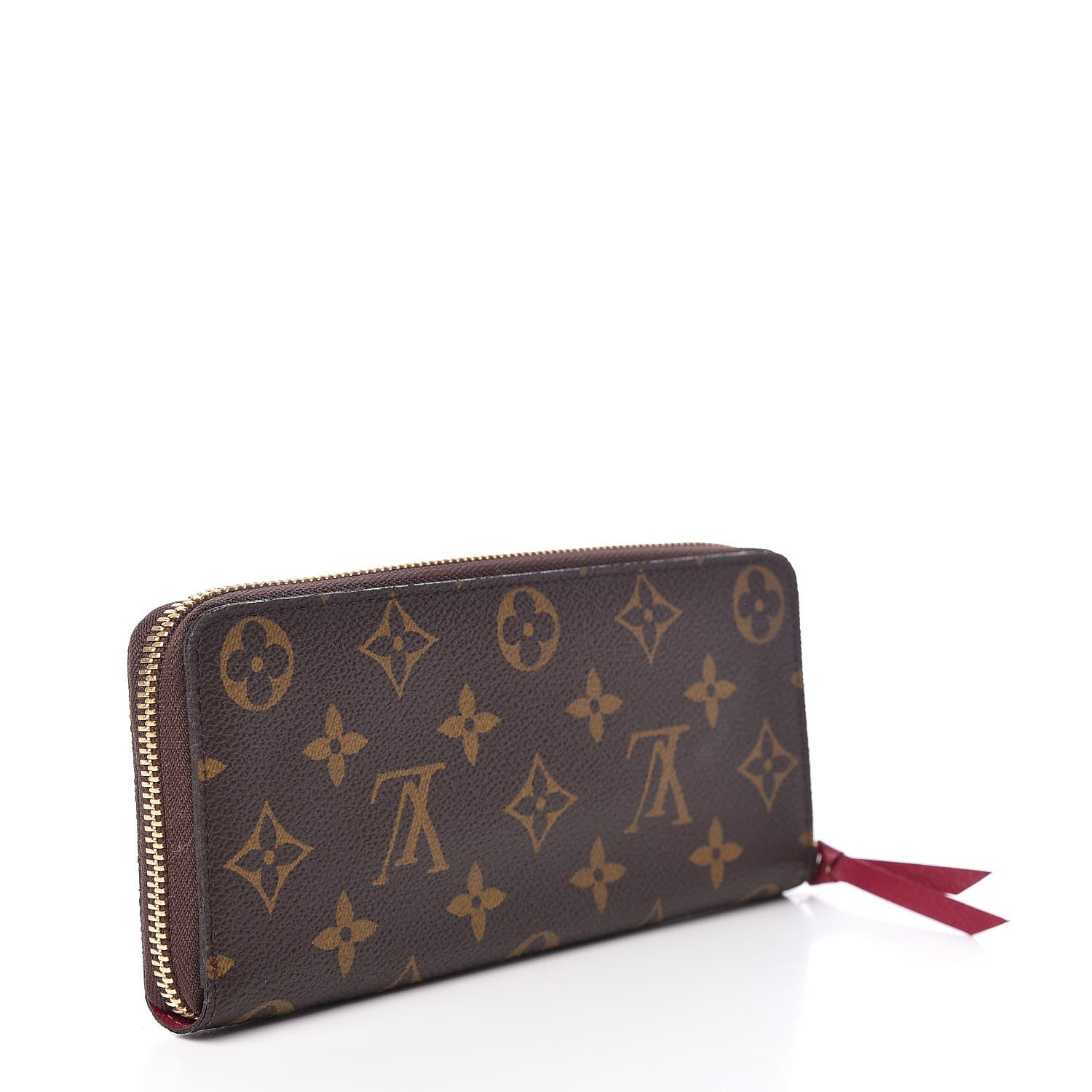 Louis Vuitton Monogram Clemence Wallet Fuchsia 3 of 8