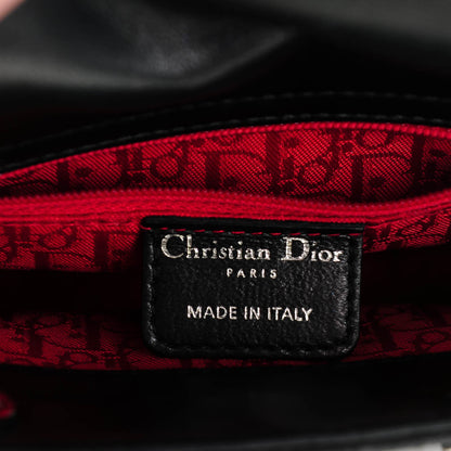 Christian Dior Lambskin Cannage Mini Lady Dior Black 6 of 7