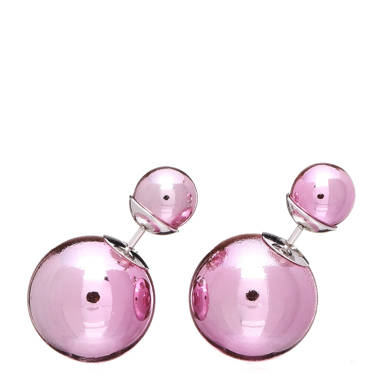 Christian Dior Mise En Dior Tribal Earrings Pink 1 of 3