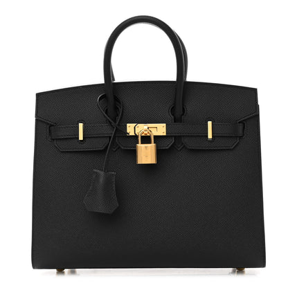 Hermes Epsom Birkin Sellier 25 Black 1 of 10