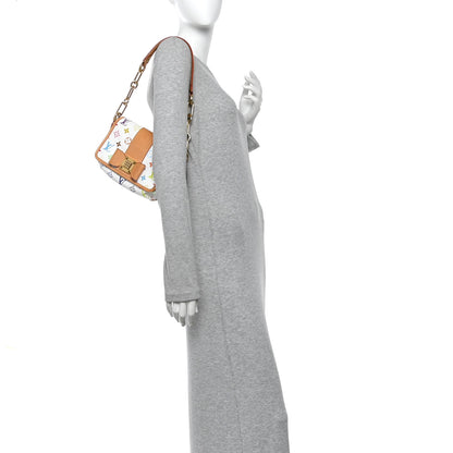 Louis Vuitton Monogram Multicolor Patti White 2 of 11