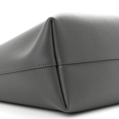 Saint Laurent Calfskin Large Shopping Tote Storm 10 of 12