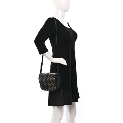 Goyard Goyardine Belvedere II PM Messenger Bag Black 2 of 8