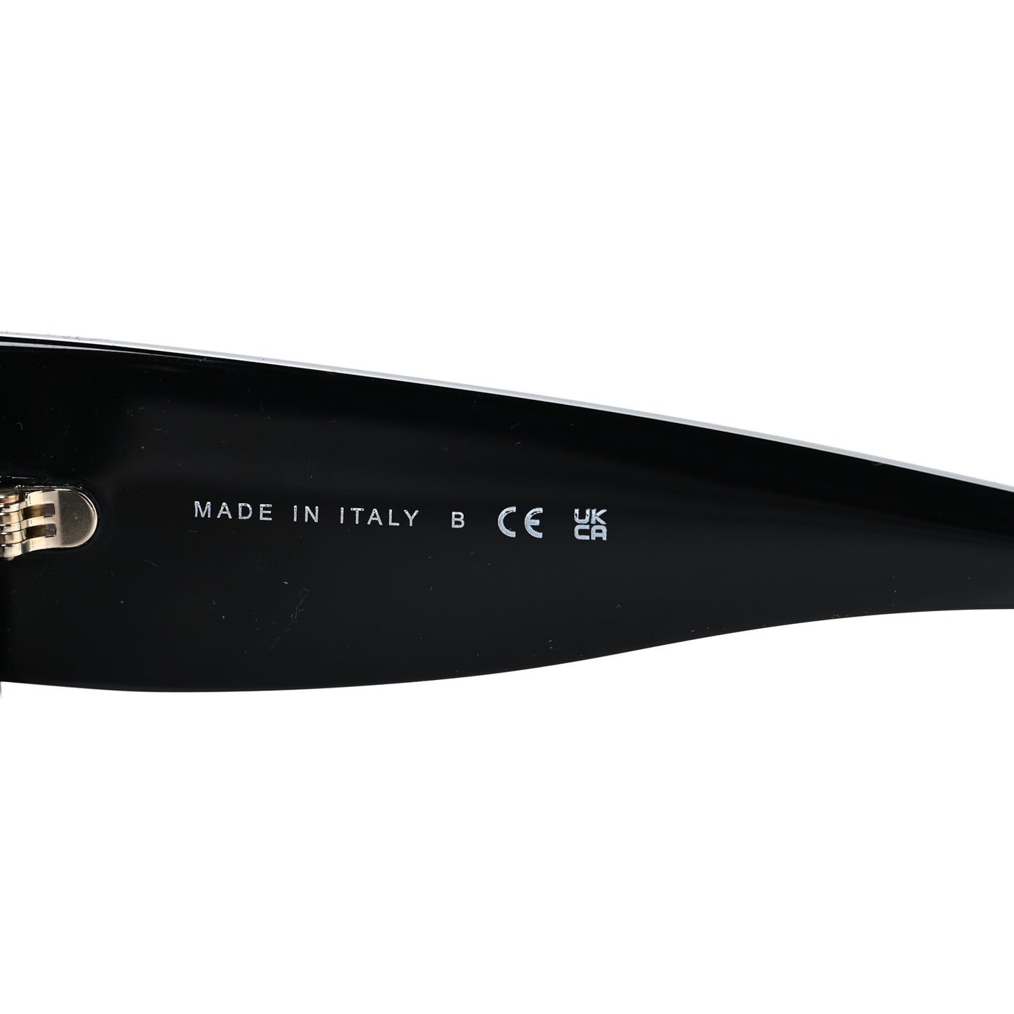 Acetate Rectangle Sunglasses 5435 Black