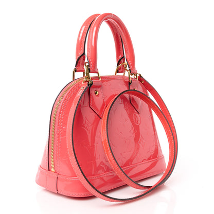 Louis Vuitton Vernis Alma BB Rose Litchi 3 of 13