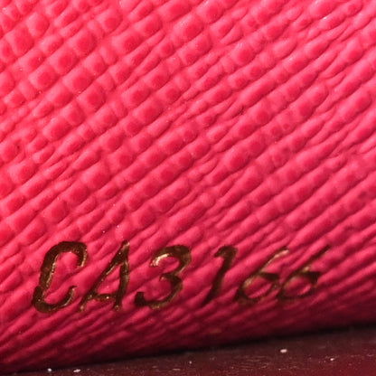 Louis Vuitton Monogram Emilie Wallet Hot Pink 7 of 8