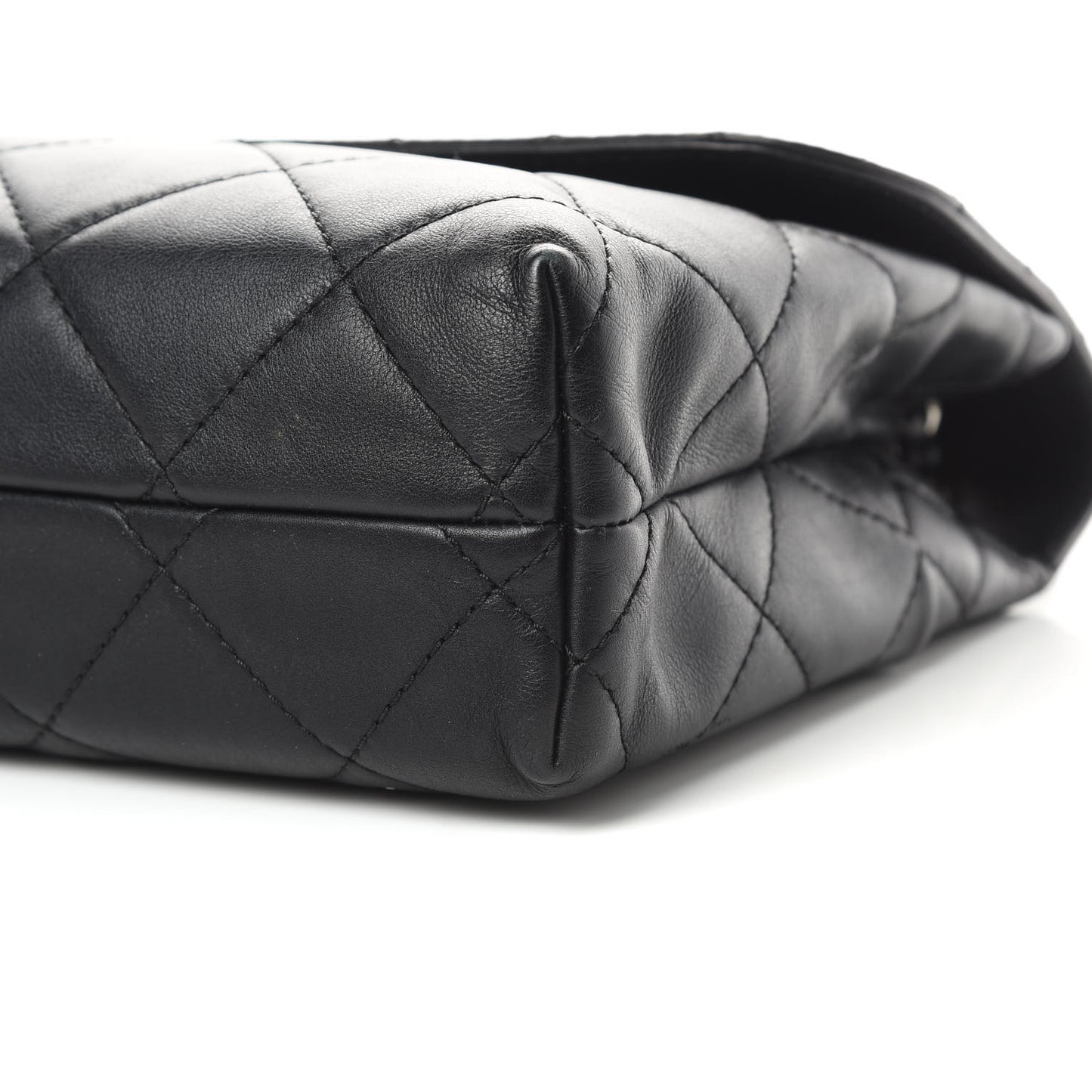 Calfskin Quilted In The Business Flap Bag Black