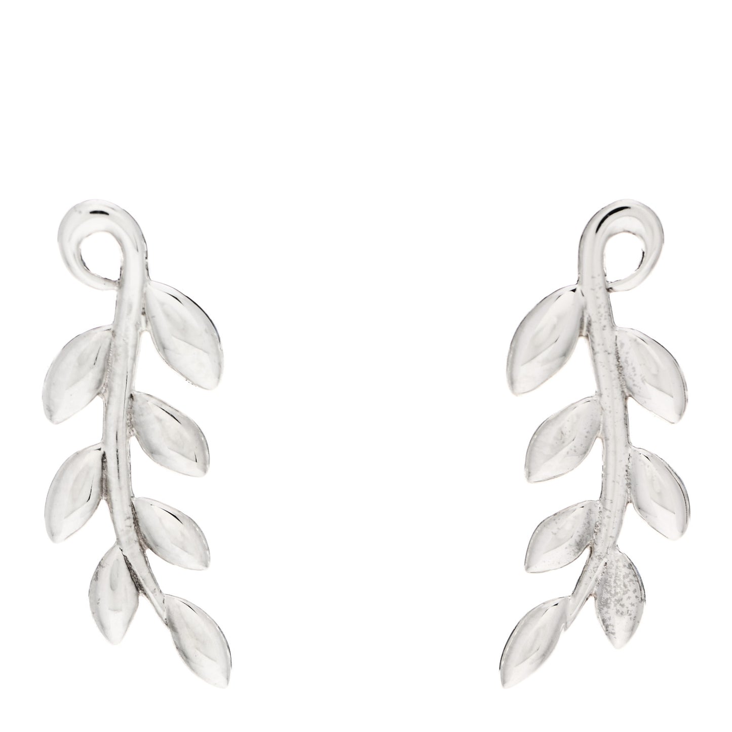 Sterling Silver Paloma Picasso Olive Leaf Climber Earrings