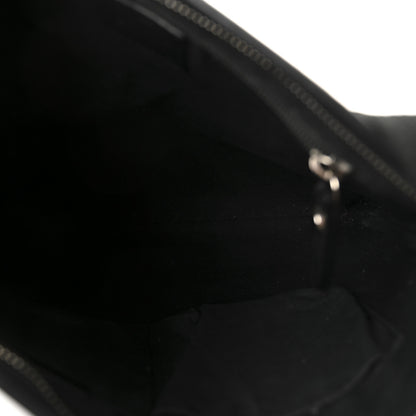 Burberry Haymarket Check Crossbody Messenger Bag Black 5 of 10