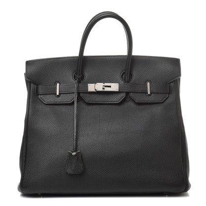 Hermes Togo HAC Birkin 32 Black 1 of 35