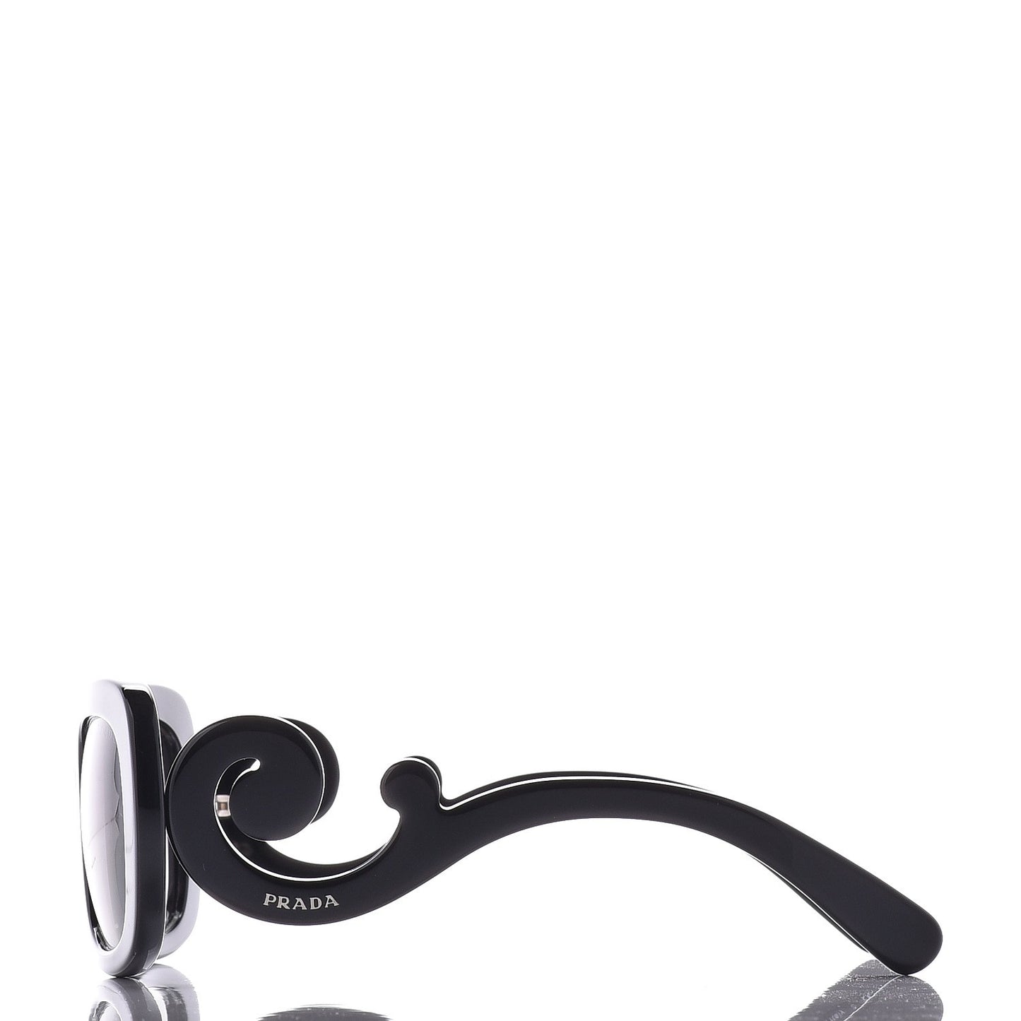 Acetate Baroque Sunglasses SPR 27O Black