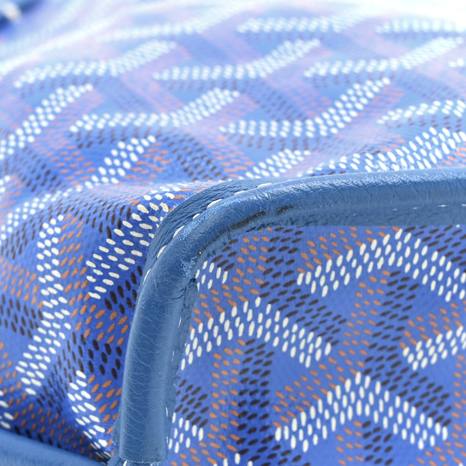 Goyard Goyardine Reversible Mini Anjou Sky Blue 19 of 22