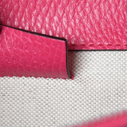 Gucci Pebbled Calfskin Embellished Guccify Small Dionysus Shoulder Bag Rosa 7 of 12
