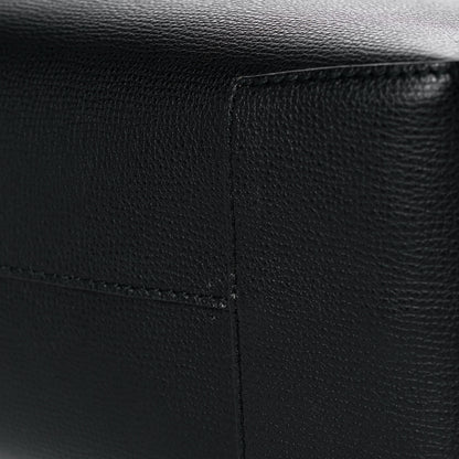 Burberry Calfskin TB Motif Embossed Medium Tote Black 10 of 10
