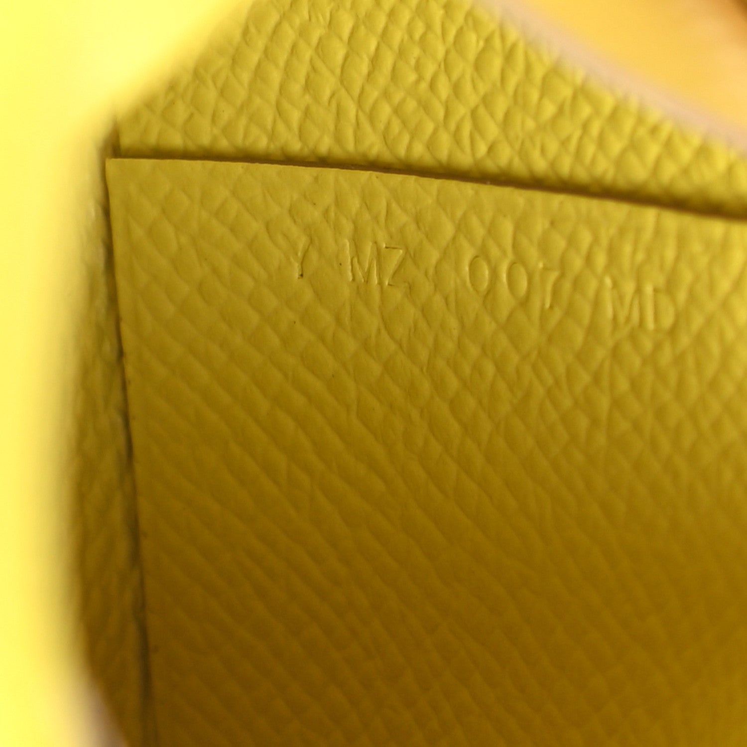 Hermes Epsom Bastia Coin Purse Lime 6 of 7