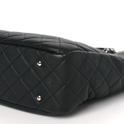 Chanel Calfskin Quilted Ultra Pocket Shopping Tote Black 8 of 8