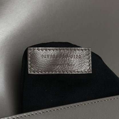 Saint Laurent Smooth Calfskin Carre Satchel Khaki 6 of 10