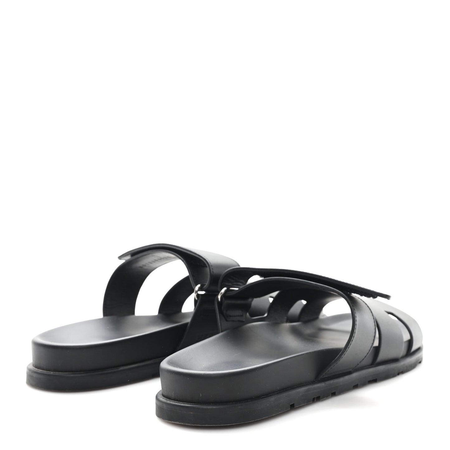 Calfskin Womens Chypre Sandals 41 Black