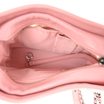 Chanel Tweed Calfskin Small Gabrielle Hobo Light Pink 5 of 10