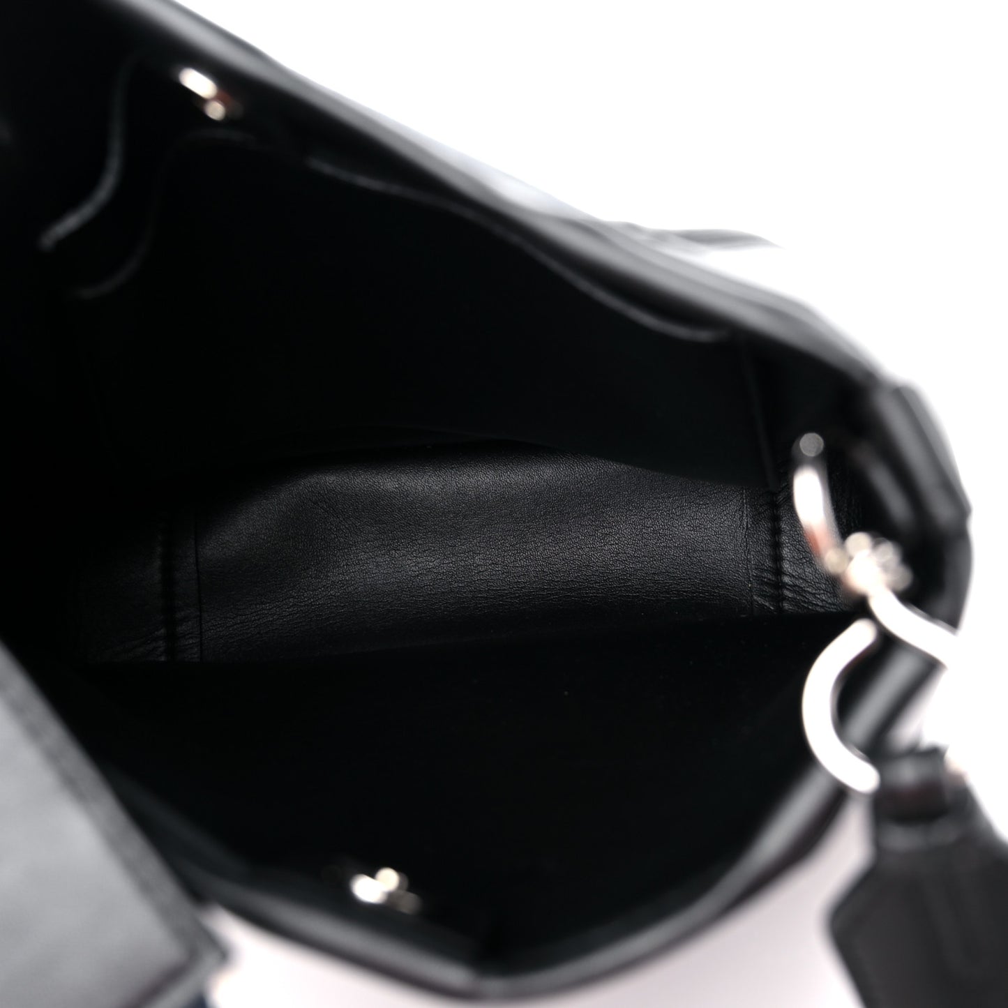 Eco Alter Denim Perforated Logo Mini Crossbody