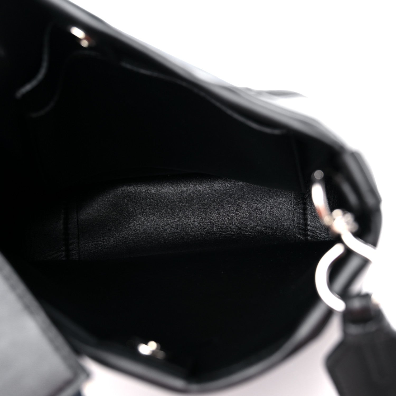 Stella McCartney Eco Alter Denim Perforated Logo Mini Crossbody 5 of 12