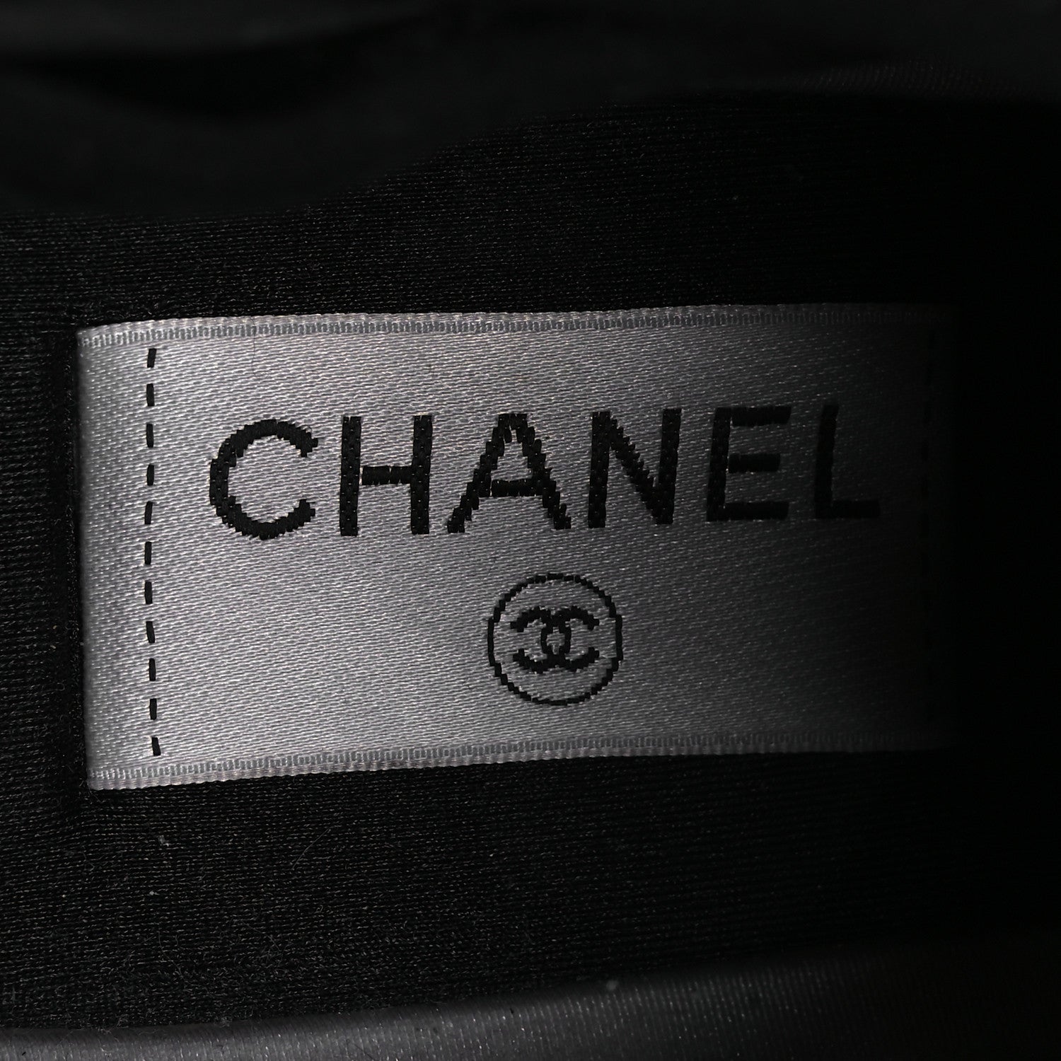Chanel Velvet Calfskin Mixed Fibers CC Sneakers 40.5 Black 9 of 11
