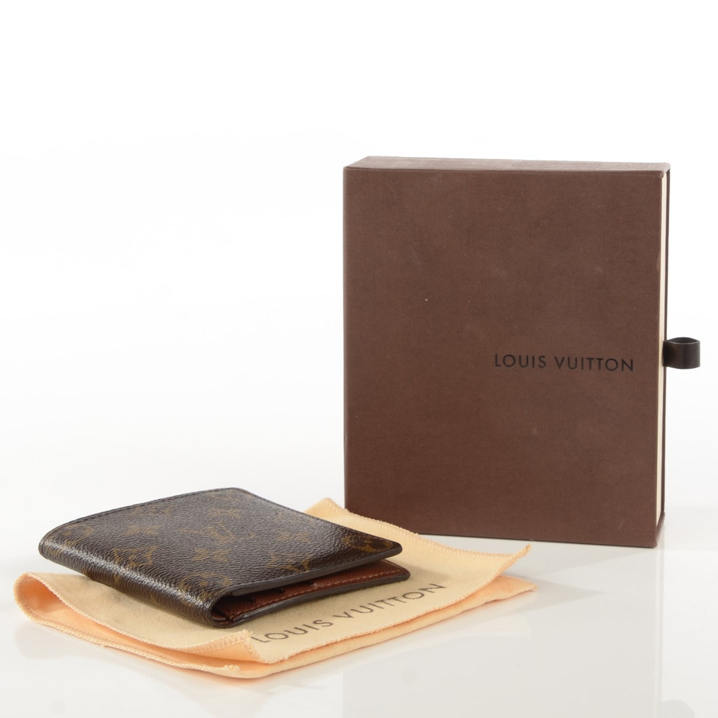 Monogram Mens Billfold Wallet 6 Credit Card Slots