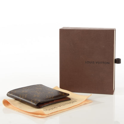 Louis Vuitton Monogram Mens Billfold Wallet 6 Credit Card Slots 4 of 7