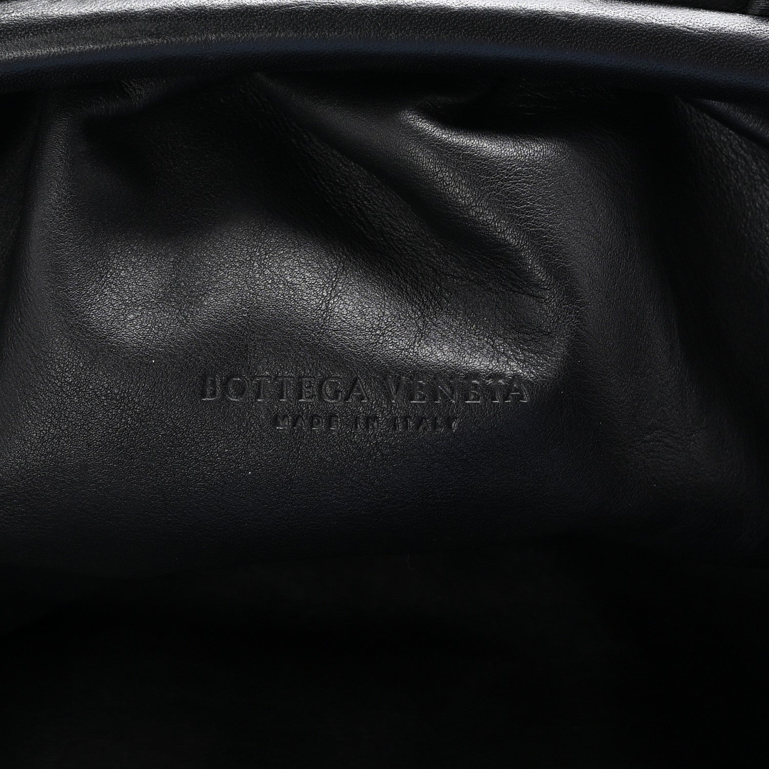 Bottega Veneta Smooth Butter Calf The Pouch Oversized Clutch Black 6 of 10
