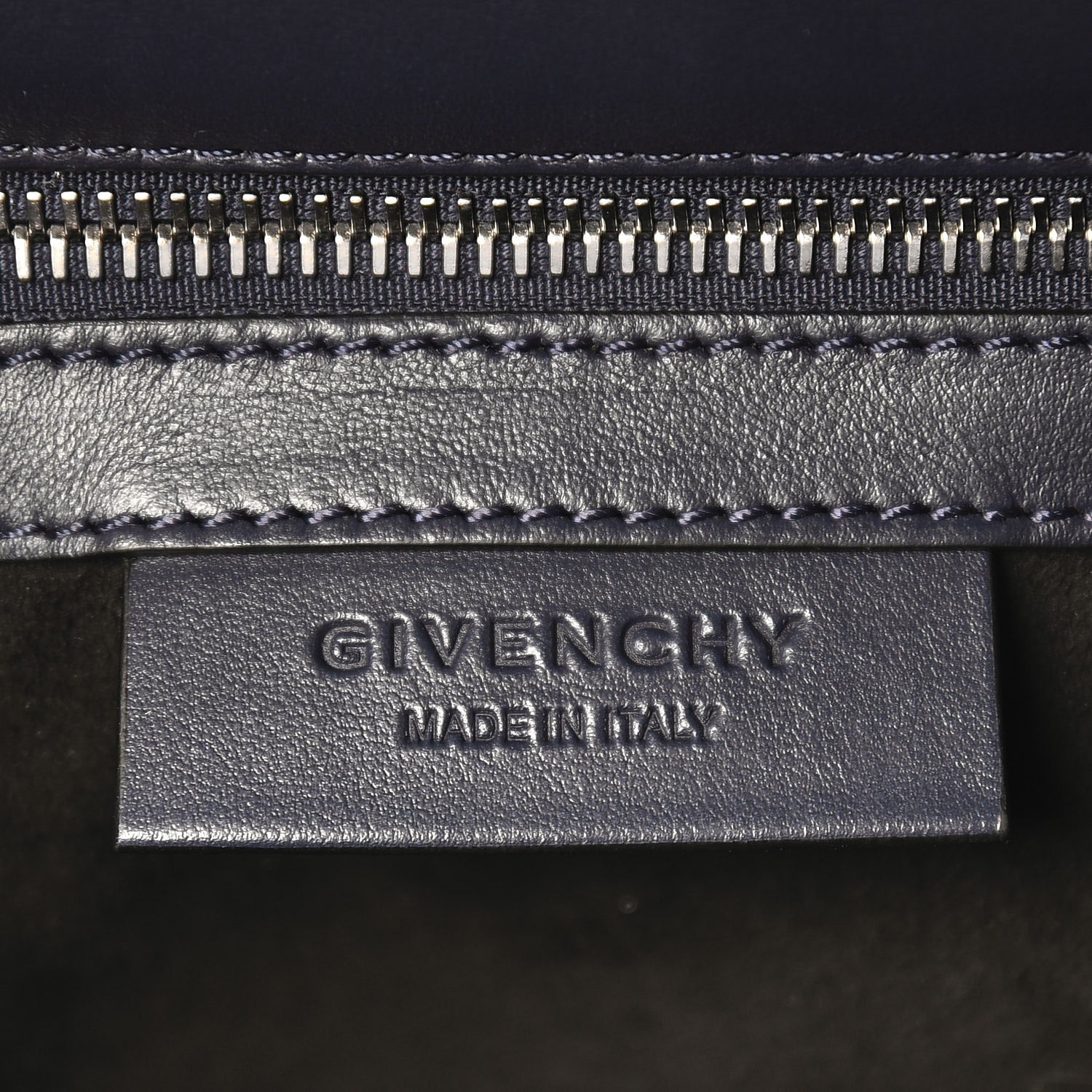 Givenchy Calfskin Mini Pandora Box Logo Strap Crossbody Bag Moroccan Blue 6 of 8