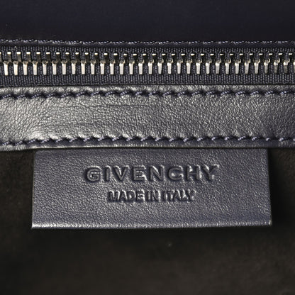 Givenchy Calfskin Mini Pandora Box Logo Strap Crossbody Bag Moroccan Blue 6 of 8