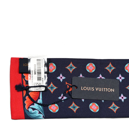 Louis Vuitton Silk Lettre A Louis Bandeau White 3 of 3